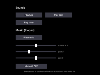 Audio thumbnail